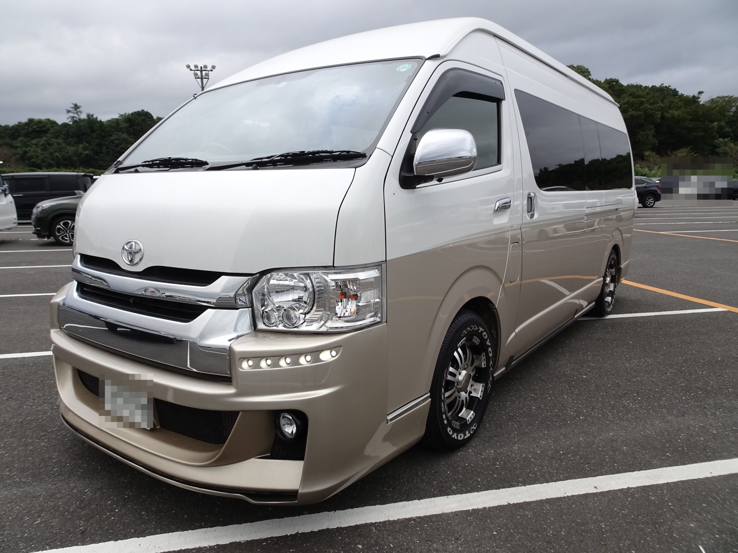 【AA代行落札】ハイエースW グランドキャビン ファインテックツアラー