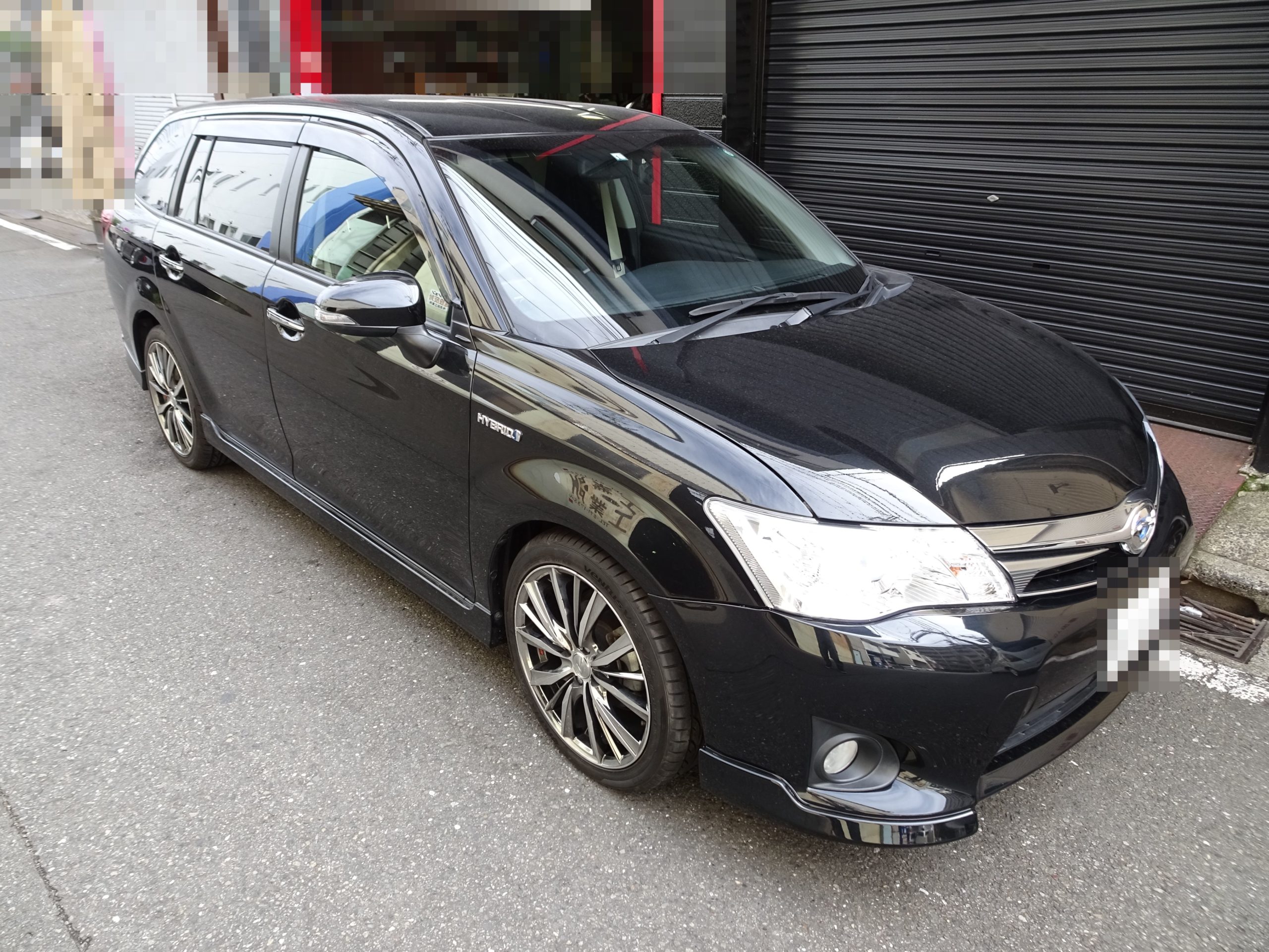 【AA代行落札】カローラフィールダーハイブリッドG エアロツアラー・ダブルバイビー