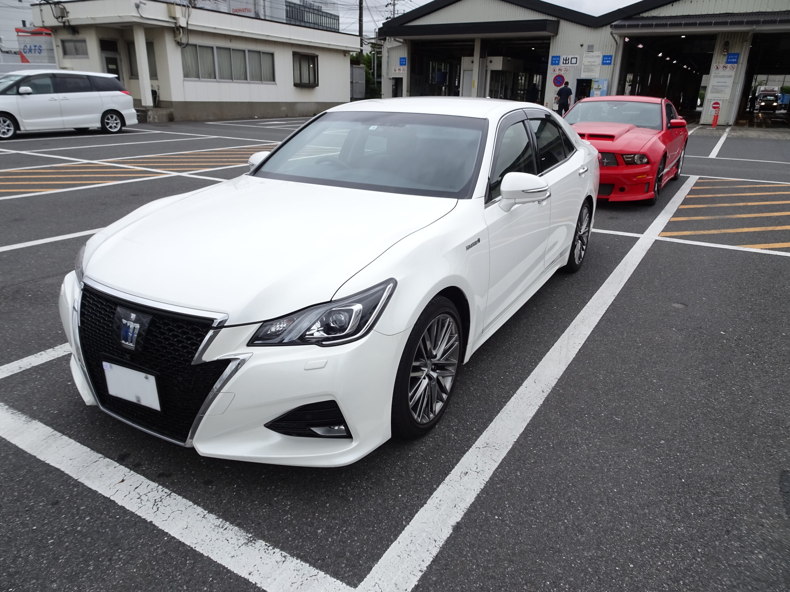 【AA代行落札】クラウンハイブリッド アスリートG アドバンスパッケージ